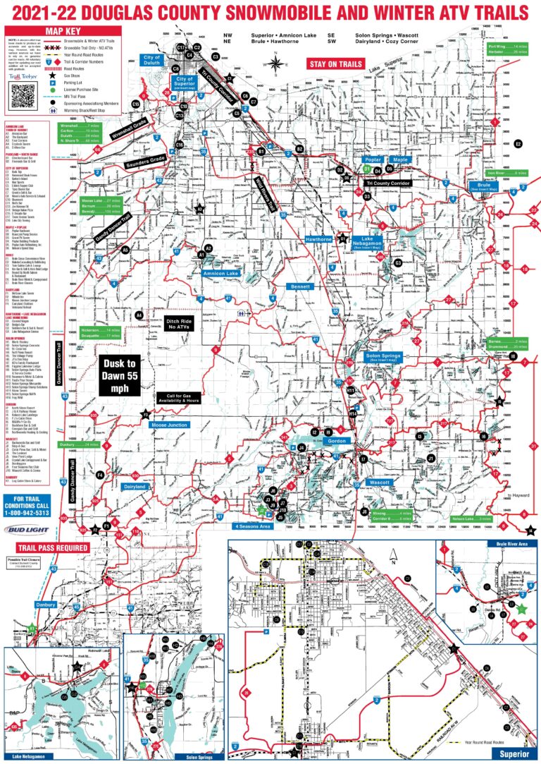 Trail Map – Brule River Riders